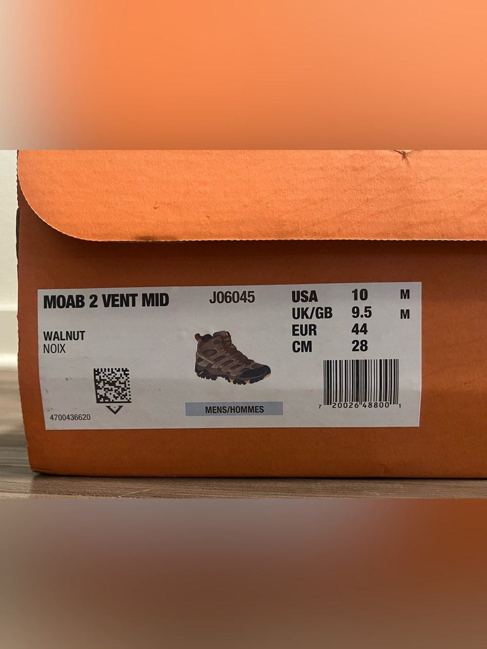 🥾Merrell Moab 2 Vent Sz 10 Mens - Picture 4 of 9